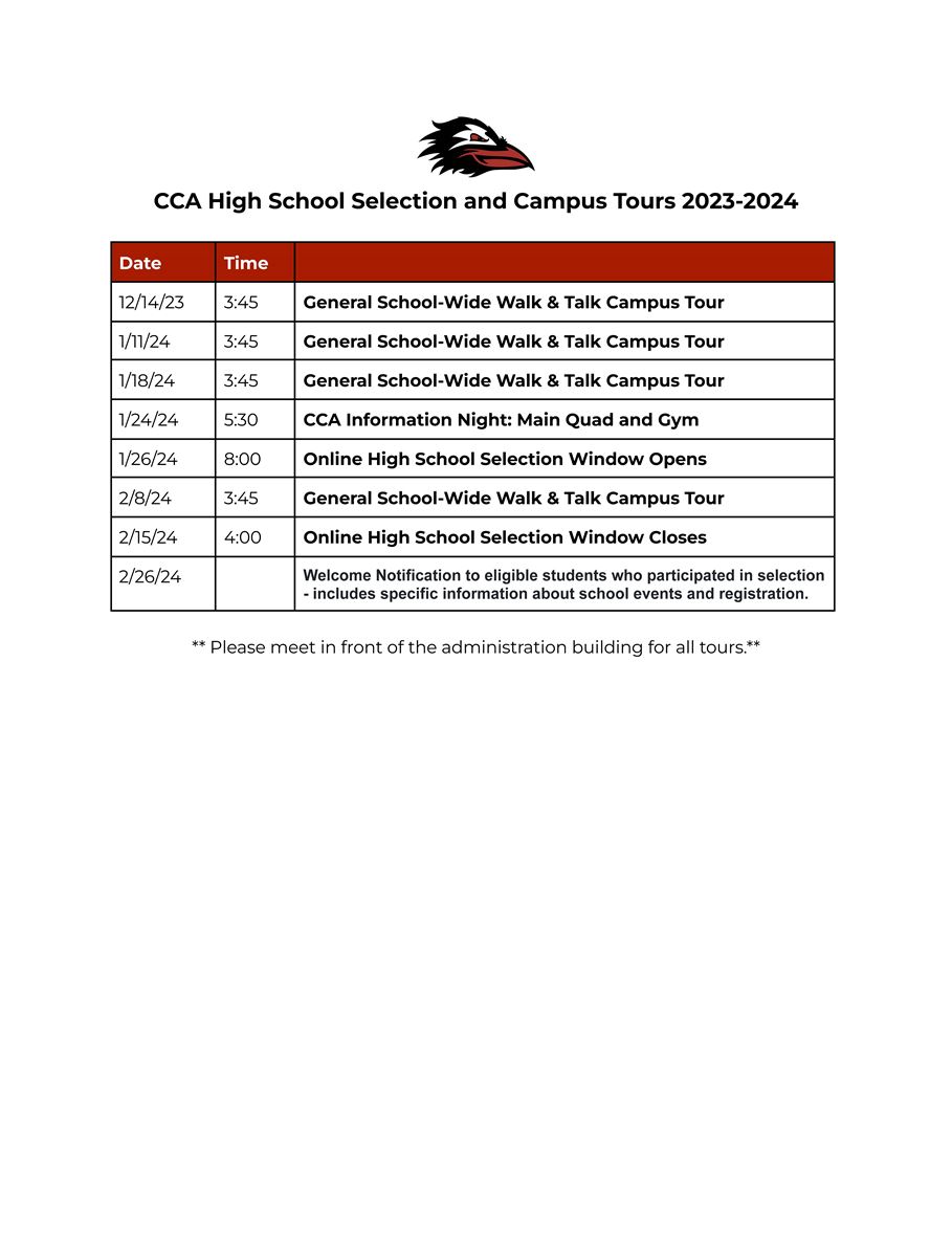 Canyon Crest Academy High School Selection And Campus Tours